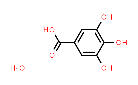 CAS No. 5995-86-8, 3,4,5-Trihydroxybenzoic acid hydrate (1:1)