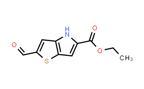 CAS No. 59958-27-9, Ethyl 2-formyl-4H-thieno[3,2-b]pyrrole-5-carboxylate