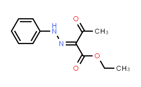 CAS No. 60083-22-9, ethyl (E)-3-oxo-2-(2-phenylhydrazono)butanoate