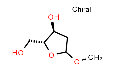 CAS No. 60134-26-1, (2R,3S)-2-(Hydroxymethyl)-5-methoxytetrahydrofuran-3-ol