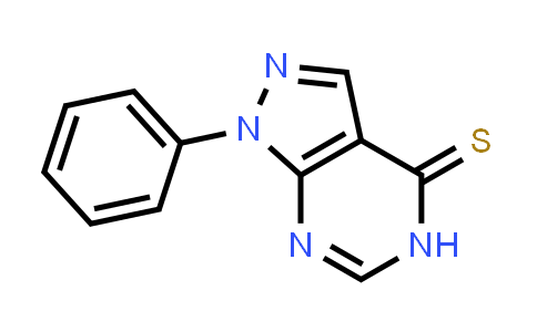 CAS No. 6014-07-9, 1-Phenyl-1H,4H,5H-pyrazolo[3,4-d]pyrimidine-4-thione