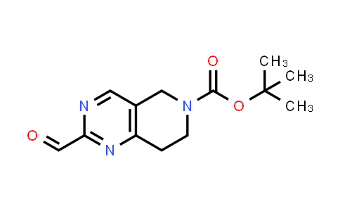 CAS No. 601516-17-0, tert-Butyl 2-formyl-7,8-dihydropyrido[4,3-d]pyrimidine-6(5H)-carboxylate