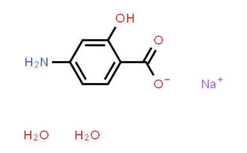 CAS No. 6018-19-5, Sodium 4-aminosalicylate (dihydrate)