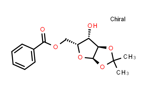 CAS No. 6022-96-4, ((3aR,5R,6S,6aR)-6-Hydroxy-2,2-dimethyltetrahydrofuro[2,3-d][1,3]dioxol-5-yl)methyl benzoate
