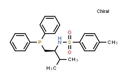 CAS No. 602307-05-1, N-[(1S)-1-[(Diphenylphosphino)methyl]-2-methylpropyl]-4-methylbenzenesulfonamide
