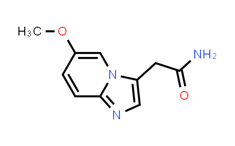 CAS No. 603309-64-4, 2-(6-Methoxyimidazo[1,2-a]pyridin-3-yl)acetamide