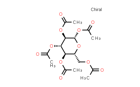 CAS No. 604-69-3, β-D-Glucose pentaacetate