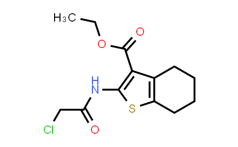 CAS No. 60442-41-3, Ethyl 2-(2-chloroacetamido)-4,5,6,7-tetrahydrobenzo[b]thiophene-3-carboxylate