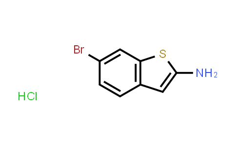 CAS No. 604757-36-0, 6-Bromo-1-benzothiophen-2-amine hydrochloride