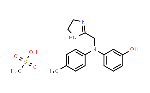 6052-87-5 | Phenol, m-[N-(2-imidazolin-2-ylmethyl)-p-toluidino]-, methanesulfonate (1:1)