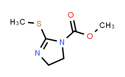 CAS No. 60546-77-2, Methyl 2-(methylthio)-4,5-dihydro-1H-imidazole-1-carboxylate