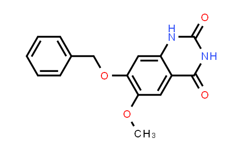 CAS No. 60548-00-7, 7-(Benzyloxy)-6-methoxyquinazoline-2,4(1H,3H)-dione