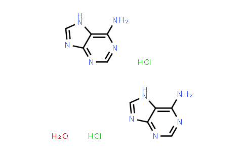 CAS No. 6055-72-7, Adenine monohydrochloride hemihydrate