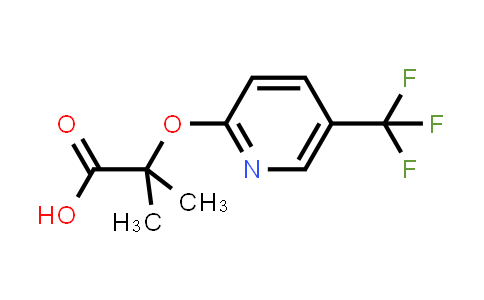 CAS No. 605680-62-4, 2-methyl-2-(5-(trifluoromethyl)pyridin-2-yloxy)propanoic acid