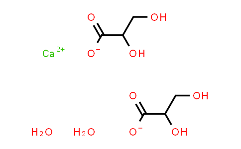 CAS No. 6057-35-8, Calcium 2,3-dihydroxypropanoate dihydrate