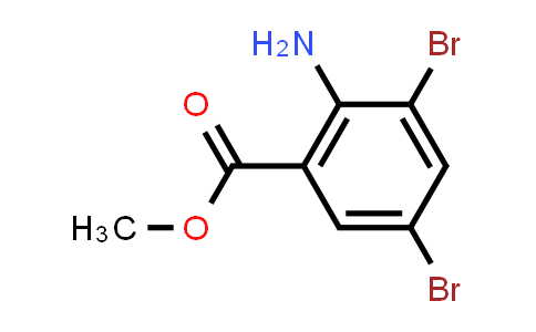CAS No. 606-00-8, Methyl 2-amino-3,5-dibromobenzoate