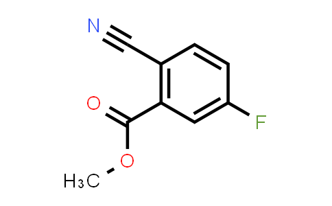 CAS No. 606080-43-7, Methyl 2-cyano-5-fluorobenzoate