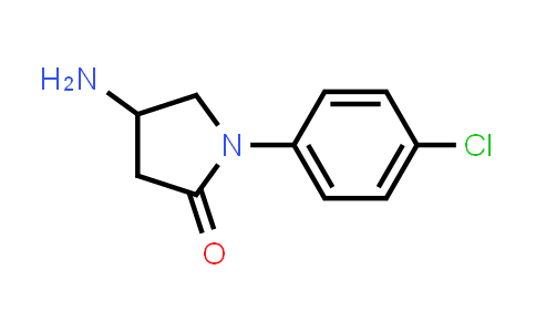 CAS No. 60655-93-8, 4-Amino-1-(4-chlorophenyl)pyrrolidin-2-one