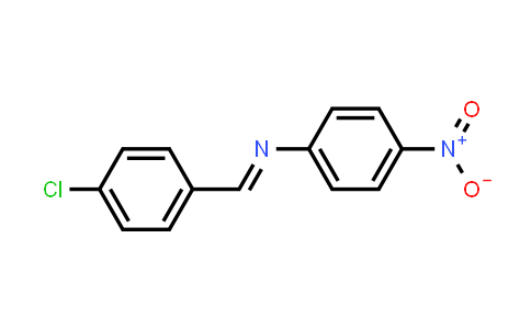 CAS No. 60682-80-6, Benzenamine, N-[(4-chlorophenyl)methylene]-4-nitro-, (E)- (9CI)