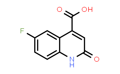 CAS No. 607-40-9, 6-Fluoro-2-oxo-1,2-dihydroquinoline-4-carboxylic acid