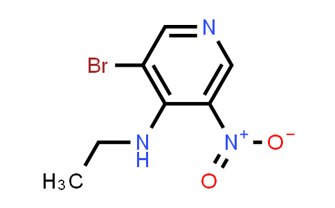 CAS No. 607371-01-7, 3-Bromo-N-ethyl-5-nitropyridin-4-amine