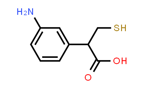 CAS No. 607832-91-7, 2-(3-aminophenyl)-3-mercaptopropanoic acid