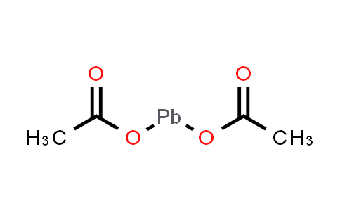 CAS No. 6080-56-4, Plumbous acetate trihydrate