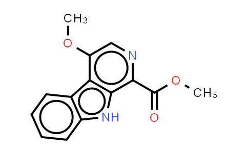 CAS No. 60807-25-2, 9H-Pyrido[3,4-b]indole-1-carboxylic acid,4-methoxy-, methyl ester
