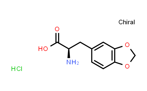 CAS No. 608133-97-7, (R)-2-Amino-3-(benzo[d][1,3]dioxol-5-yl)propanoic acid hydrochloride