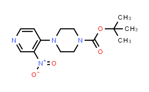 CAS No. 608142-93-4, tert-Butyl 4-(3-nitropyridin-4-yl)piperazine-1-carboxylate