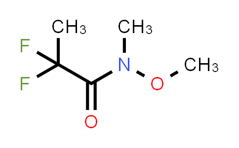 CAS No. 608537-54-8, 2,2-Difluoro-N-methoxy-N-methylpropanamide