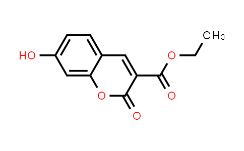 CAS No. 6093-71-6, ethyl 7-hydroxy-2-oxochromene-3-carboxylate