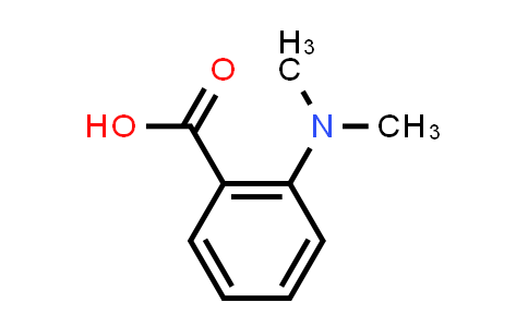 CAS No. 610-16-2, 2-(Dimethylamino)benzoic acid
