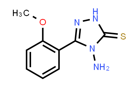 CAS No. 61019-26-9, 4-Amino-5-(2-methoxyphenyl)-2,4-dihydro-3H-1,2,4-triazole-3-thione