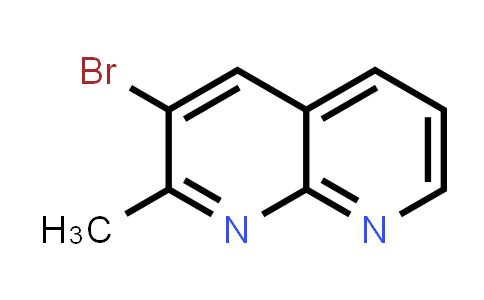 CAS No. 610276-40-9, 3-Bromo-2-methyl-1,8-naphthyridine