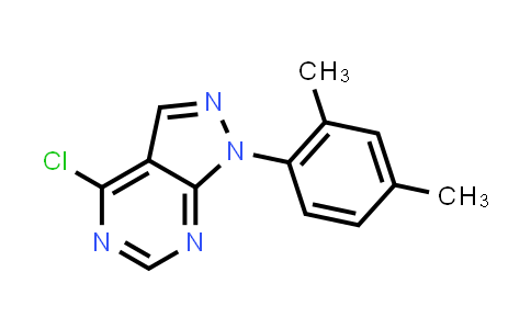 CAS No. 610277-86-6, 4-Chloro-1-(2,4-dimethylphenyl)-1H-pyrazolo[3,4-d]pyrimidine
