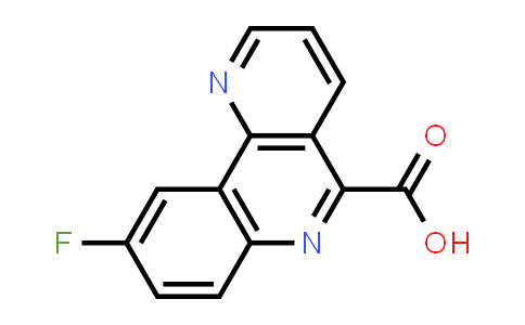 CAS No. 610279-63-5, 9-Fluorobenzo[h]-1,6-naphthyridine-5-carboxylic acid