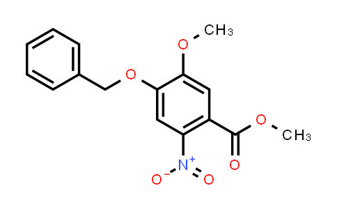 CAS No. 61032-41-5, Methyl 4-(benzyloxy)-5-methoxy-2-nitrobenzoate
