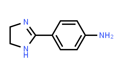 CAS No. 61033-71-4, 4-(4,5-Dihydro-1H-imidazol-2-yl)aniline