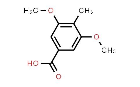 CAS No. 61040-81-1, 3,5-Dimethoxy-4-methylbenzoic acid