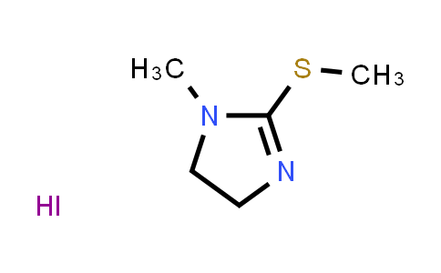 CAS No. 61076-89-9, 1-Methyl-2-(methylthio)-4,5-dihydro-1H-imidazole hydroiodide