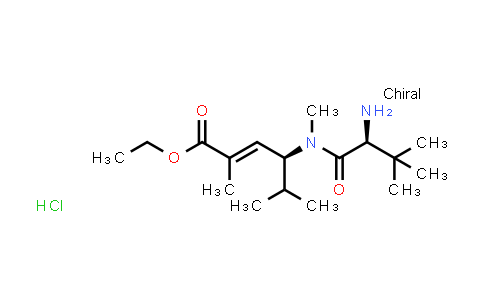 CAS No. 610786-70-4, (S,E)-ethyl 4-((S)-2-amino-N,3,3-trimethylbutanamido)-2,5-dimethylhex-2-enoate hydrochloride