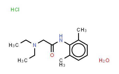 CAS No. 6108-05-0, Lidocaine (hydrochloride hydrate)