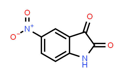 CAS No. 611-09-6, 5-Nitroindoline-2,3-dione