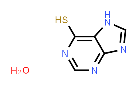 CAS No. 6112-76-1, 6-Mercaptopurine hydrate