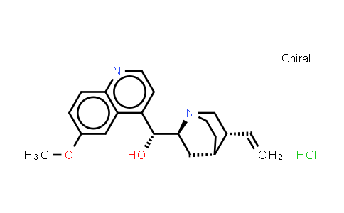 CAS No. 6119-47-7, Quinine (hydrochloride dihydrate)