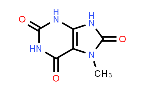 CAS No. 612-37-3, 7-Methyl-1H-purine-2,6,8(3H,7H,9H)-trione