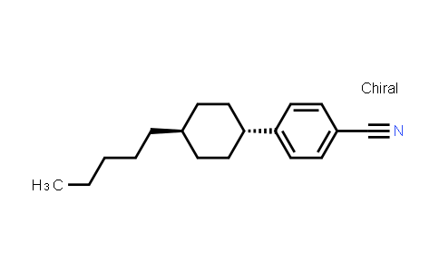 CAS No. 61204-01-1, 4-(trans-4-Pentylcyclohexyl)-benzonitrile