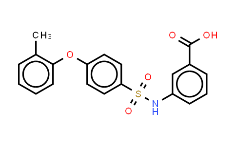 CAS No. 612045-19-9, 3-((4-(O-tolyloxy)phenyl)sulfonamido)benzoic acid