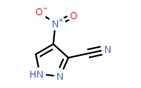 CAS No. 61241-07-4, 4-Nitro-1H-pyrazole-3-carbonitrile
